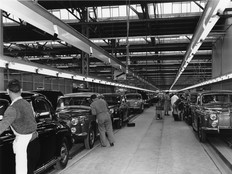 Solihull Factory Rover Company 1957