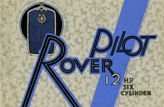 Rover 12 hp Pilot 1932