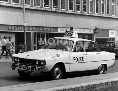 Rover 3500 (P6) police car 1971