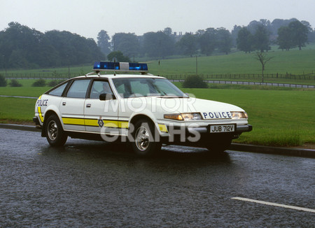 Rover SD1 police car 1980