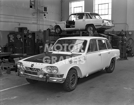 Triumph 2.5 PI Mk I rally car 1969