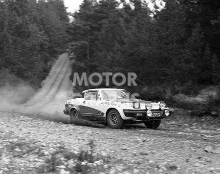 Triumph TR7 rally car 1976