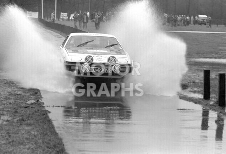 Triumph TR7 rally car 1977