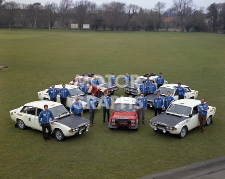 British Leyland World Cup Rally team 1970