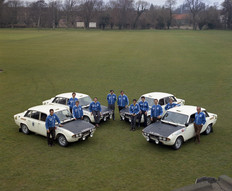 British Leyland World Cup Rally team 1970