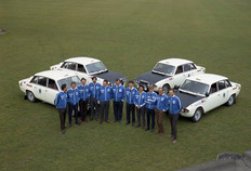 British Leyland World Cup Rally team 1970