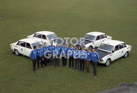 British Leyland World Cup Rally team 1970