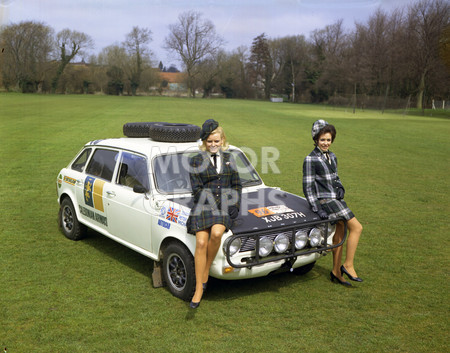 Austin Maxi rally car 1970