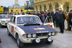 World Cup Rally starting line 1970