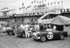 Triumph TRS at Le Mans 1961