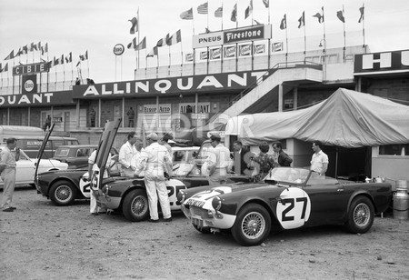 Triumph TRS at Le Mans 1961