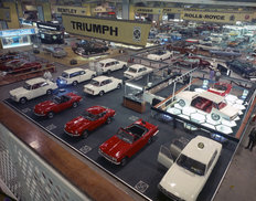 Triumph Motor Show stand 1969