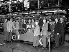 Canley factory Standard Triumph 1950s