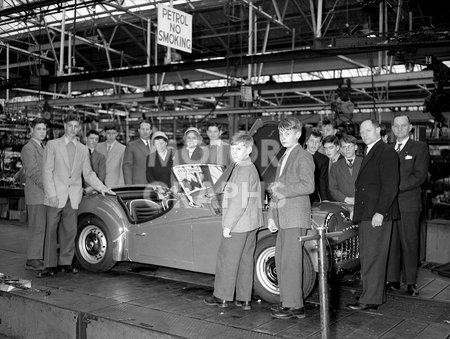 Canley factory Standard Triumph 1950s