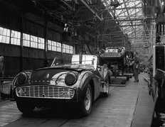 Canley factory Standard Triumph 1958