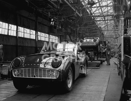 Canley factory Standard Triumph 1958