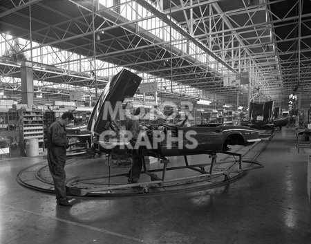Malines (Belgium) factory Leyland-Triumph 1972