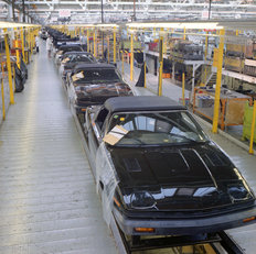 Solihull factory British Leyland 1980