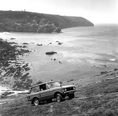 Range Rover Press Demo Falmouth 1970