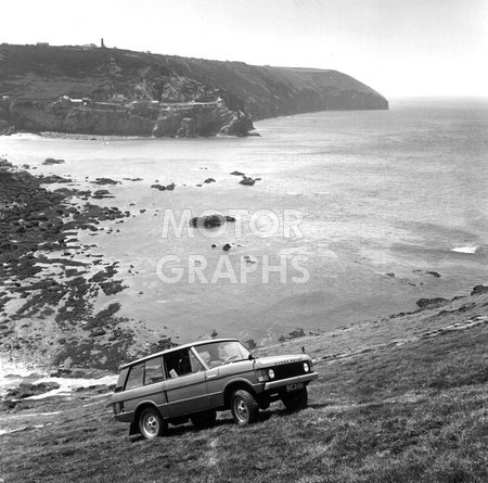 Range Rover Press Demo Falmouth 1970