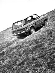 Range Rover Press Demo Falmouth 1970