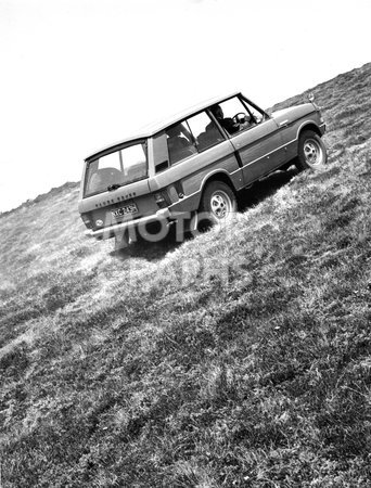 Range Rover Press Demo Falmouth 1970
