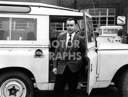 Tom Barton Land Rover Technical Director 1959