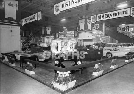 Austin Healey Stand 1955 Motor Show