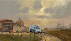 BMIHTOil Painting Leyland Tanker