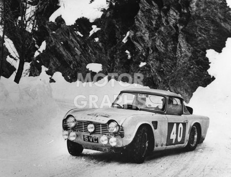 Triumph Monte Carlo Rally 1963