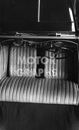 MG TC Tourer Seats 1945