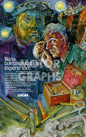 Lucas Advertisement Communications Experts 1971