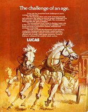 Lucas Advertisement Challenge Of An Age 1974