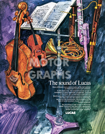 Lucas Advertisement Sound of Lucas