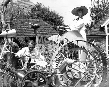 Lucas Emett Tractor Close Up 1960