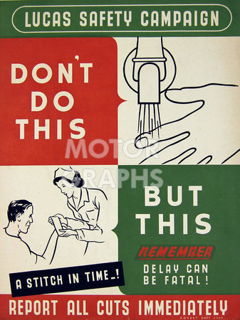 Lucas Safety Campaign Poster