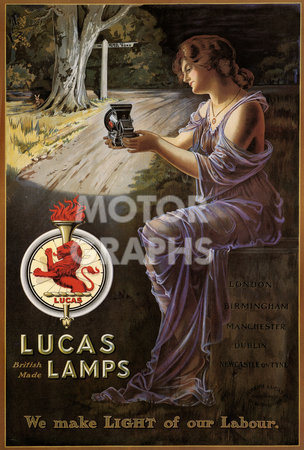 Lucas Lamps Poster