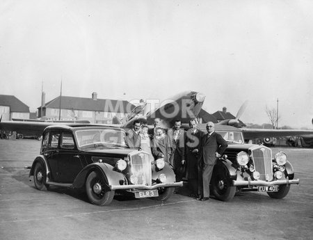 Wolseley's With Plane 1938