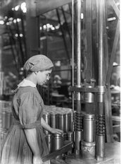 Munitions Woman WWI