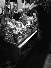 Birmingham Bull Ring Market 1964