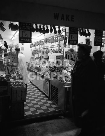 Birmingham Bull Ring Market 1964