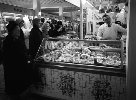 Birmingham Bull Ring Market 1964