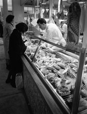 Birmingham Bull Ring Market 1964