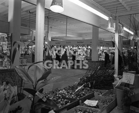 Birmingham Bull Ring Market 1964