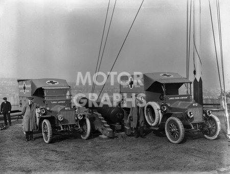 Red Cross Ambulances WWI