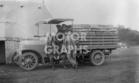 Soldiers With Lorry WWI