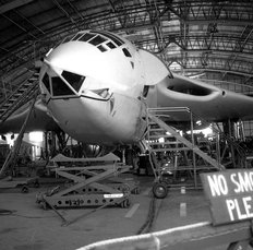 Valiant in Hangar Gaydon